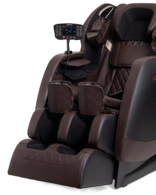 Массажное кресло Victoryfit VF-M76 (коричневый) с уникальным массажем бедер и роликами