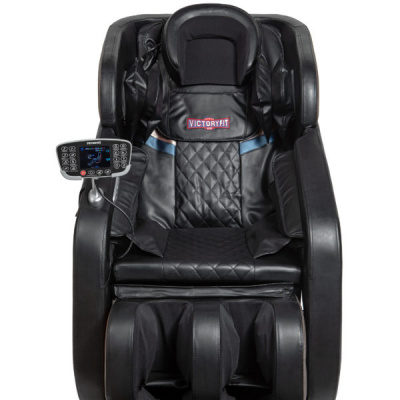 Массажное кресло Victoryfit VF-M68 (черный) с воздушно-компрессионным массажем и шиацу