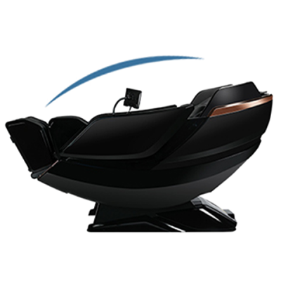 Массажное кресло Méridien Houston (black) c 4D массажем, LCD-дисплеем и акустической системой Surround